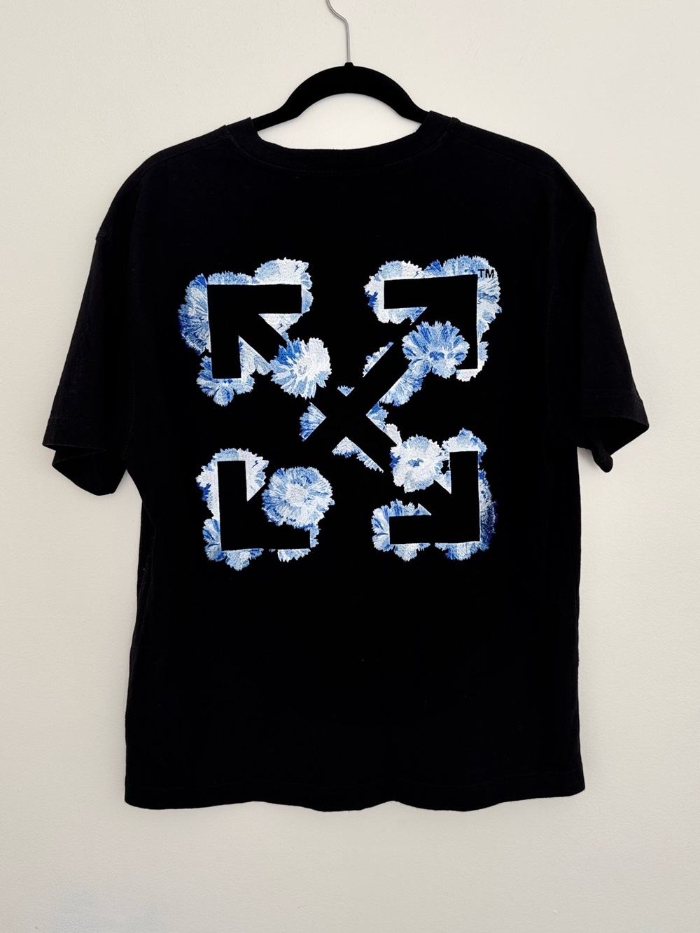Off- White embroidered shirt size Large